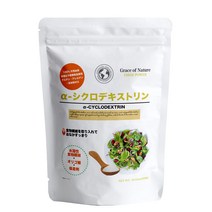 Grace of Nature α 사이클로덱스트린 난소화 수용성식이섬유 사이클로덱스트린 환상 올리고당 옥수수 유래 (2000g(2kg))