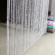 예쁜 문 인테리어 스팽글 실커튼 현관 문발 가림막 고급 무지 방기 결혼가 식 로맨틱 유소