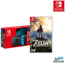 닌텐도 스위치 동물의 숲 에디션/네온블루/그레이/배터리개선+인기게임팩+10종 악세사리패키지, 네온/마리오 골프 슈퍼 러쉬+10종