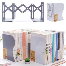 사무실 책상 접이식 철제 자바라 책꽂이 서류정리함, 책꽂이-대-화이트
