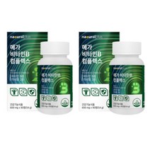 비타민B컴플렉스 비오틴 셀레늄 아연 90정 2통, 비타민B컴플렉스 90정 2통_6개월분