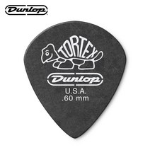 던롭 Tortex Pitch Black Jazz III, 던롭 482R1.0(1개)
