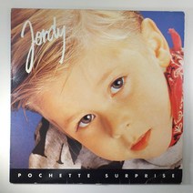 (중고LP) JORDY. POCHETTE SURPRISE 1992년 라이센스 (자켓 하단 한쪽 구김 있음. 음반 상태 AA. 해설지 없음)