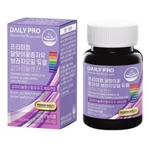 데일리프로 프리미엄 달맞이꽃종자유 보라지오일 듀얼 감마리놀렌산, 680mg/40.8g/60캡슐, 1개