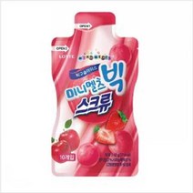 미니멜츠빅 스크류 X 24개입 아이스크림/빙과류/롯데아이스크림/스크류바/딸기맛, 단일 수량