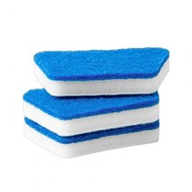 구겔호프 틀 미니 빵틀 홈베이킹 스폰지 청소 브러시 ​​확장 핸들 벽 타일 브러시 바닥 청소 창 청소 걸레 유리 클리너 스폰지 청소 브러쉬, 파란색