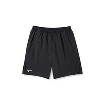마라톤복 mizuno 러닝웨어 멀티 포켓 팬츠 드라이 반바지 360° 포켓 수납, 크기가 큰, 알제 블루, 1개