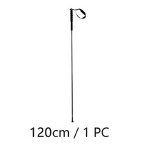 장비 스키 폴대 등산 HEALING 접이식 초경량 카본 하이킹 스틱 트레킹 폴 워킹 노르딕 워크 115g, B120cm 1 pc