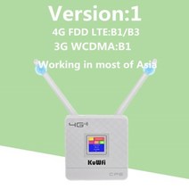 데이터쉐어링 LTE 라우터 무선 와이파이 유심 휴대용, 화이트-1