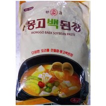 된장(백 마산몽고 4K)X4개 / 몽고 백된장 kg 몽고식품