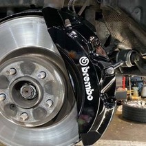브렘보 캘리퍼 스티커 brembo 로고 스티커 데칼 스티커, 브렘보 골드(반사) L