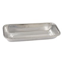 shangren 스테인레스 드레 바구니 주방 소쿠리 과일 젓가락, 31x12x5.5cm, 실버, 스테인레스 스틸