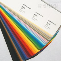 신식상점 밍크지 색종이 120g 무료주문재단, 차이나레드, 전지 10장