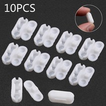 허니콤쉐이드 윈드우블라인드10 개몫 6mm 플라스틱 롤러 블라인드 당겨 코드 커넥터 커튼 체인 비드 로프 커넥터 수직 블라인드 결합자 예비 도구
