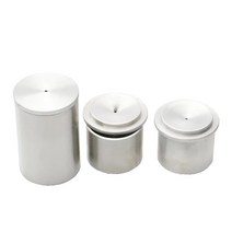 QBB 밀도 비중 컵 코팅 액체 농도계 Pycnometer 스테인레스 스틸/알루미늄 합금 37/50/100ML, 01 Aluminum Alloy_03 100ML