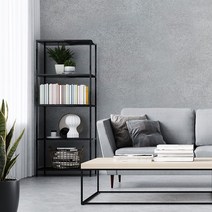 인테리어 필름지 데코시트 50cmX2.5m_싱크대 방문 냉장구 가구 대리석 가죽 식탁 시트지 문 벽지 리폼 작업, 메탈 그레이