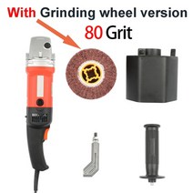 광택기 자동차 무선 폴리셔 1400w 230V 전기 금속 와이어 드로잉 휴대용 연마 나무 스테인레스 스틸 삭, 02 With Grinding_03 AU