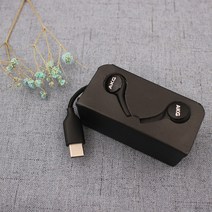 무선 블루투스 이어폰 헤드폰 원래 삼성 S23 울트라 A33 AKG EO-IG955 USB C 갤럭시 FE 폴드 4, 02 Black No Box