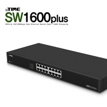 ipTIME(아이피타임) SW1600plus 16포트 스위칭 허브, kcommer 본상품선택
