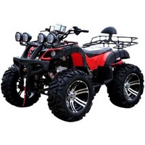 사발이 효도상품 농업용 125cc atv 사륜 바이크 4륜, 오토바이125cc++전진/후진+램프, 블루