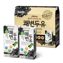파스퇴르 쾌변두유 검은콩 검은깨 190ml 60팩