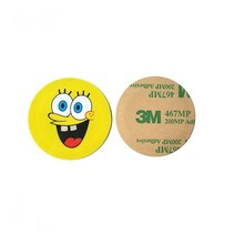CUID 재기록 가능 쓰기 NFC 카드 코인 40mm 13.56MHz 안드로이드 앱 MCT 전화 스티커 RFID 액세스 제어 토, 07 10Pcs