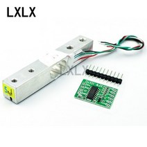 로드셀 load cell 로드 셀 1 개 5 10 20 HX711 AD 모듈 중량 센서 알루미늄 합금 소형 압력 개, 06 5KG and HX711AD