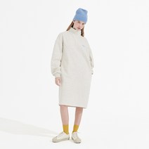 비트윈에이앤비 하프집업 저지 원피스
