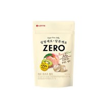 롯데 제로 후르츠 젤리 52g 간식 다이어트 심심풀이 어른들, 12개