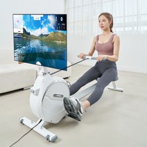 멜킨 볼트윅 스마트 게임 로잉머신 가정용 실내 유산소 운동기구 노젓기 효과 조정운동, 문화이트(방문설치)