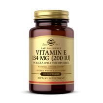 솔가 천연 원료 비타민E 134mg(200IU) 100정