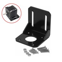 스탭 모터 감속기 서보모터 브래킷 액세서리 NEMA 17 스테퍼 플라스틱 지지대 장착 L 타입 마운트 42 스테핑 Nema17 ABCD