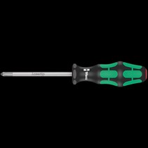 WERA 베라 스크류 드라이버 350PH 334 레이저팁 십자 일자 스크류 비트 정밀 세트 008710 008723 007621, 십자드라이버, 2 X 200mm