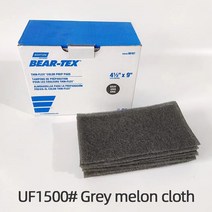 이물녹제거NORTON 산업용 청소 천 360/1500 그릿 스테인레스 철사 드로잉 자동 연마 녹 제거제 연마재, 01 25피스  1500 grit