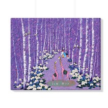 [인메이블] 두요 김민정 국내 작가 48종 캔버스 액자 1~23번 아크릴 유화 꽃 그림 아트 프린팅 거실 인테리어, 12.[I]꿈속의 비밀, 캔버스액자, 중형 12호[50x60.6cm]