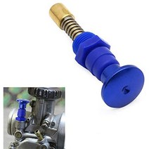 일본직발송 10. ALPHA RIDER 풀 초크 레버 볼트 플런저 케힝 기화기 ANY PWK 28MM 33MM 35MM 36MM 38MM 39, ONE SIZE, 블루