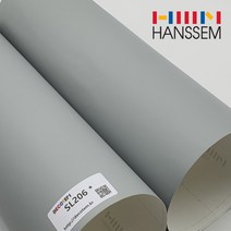한샘인테리어필름 데코템 무광단색시트지, SL206 애쉬그레이
