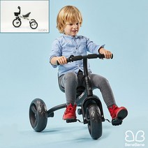 베네베네 베이직 아기 유아 세발 자전거 3살 4살, 블랙