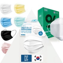 [마스크모음전] KF94 KFAD 국산덴탈마스크 개별포장마스크 대형마스크 소형마스크, 국산덴탈갓쉴드마스크 화이트 KFAD