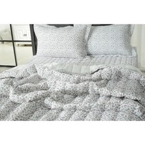 루나 시어서커 시원한 여름 냉장고이불 화사한 레이스 여름누빔이불세트