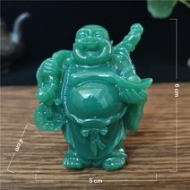 포대화상 재물운 무병 장수 부귀 풍수지리 가정화목 미니불상 불교 굿즈 행운의 웃음 부처님 동상 조각 수, 01 Style3
