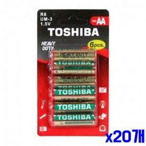 TCc실용적인 TOSHIBA AA건전지 6Px20개 리모콘배터리 N95마스크 사이트 BIC볼펜 로케트 계산기, 1, 본상품선택