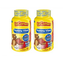 Lil Critters 릴 크리터스 데일리 멀티비타민 구미 190정 2팩