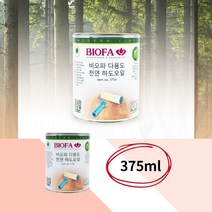 비오파 원목 목재 하도오일 천연오일 목재강화 방수효과 375ml, 본상품선택