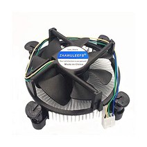 인텔 LGA1150 LGA1151 LGA1155 LGA1156 셀러론/펜티엄/i3/i5/i7 프로세서 시리즈 팬 E97379 003 CNDP751K50 DTC DAB용 방열판이 있