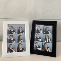 액자 포토매틱 인생네컷 포토이즘 포토그레이 포토시그니처 보관, 화이트