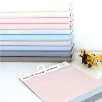 릴리패브릭 오가닉 면20수 무지 10종 원단 천 C6, 로즈쿼츠