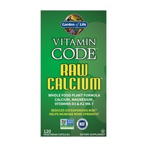 가든오브라이프 무가공 칼슘 120정, 1, Garden-Life-Raw-Calcium-120ct