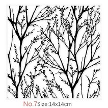 도예도구 도자기재료 도예재료SNASAN 잎 폴리머 클레이 텍스처 스탬프 시트 만다라 패턴 DIY 엠보싱 아트, 07 NT-YH-B07