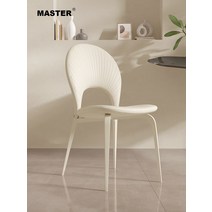 고급 식탁의자 엔틱 프렌치 유럽풍 의자 프랑스 크림 스타일 다이닝 그물 레드 디자이너 북유럽 모던 미니멀리스트 홈 화이트 가죽 식탁 백, [01] 2샷으로 시작하여 1장을 추가 운임으로 해야